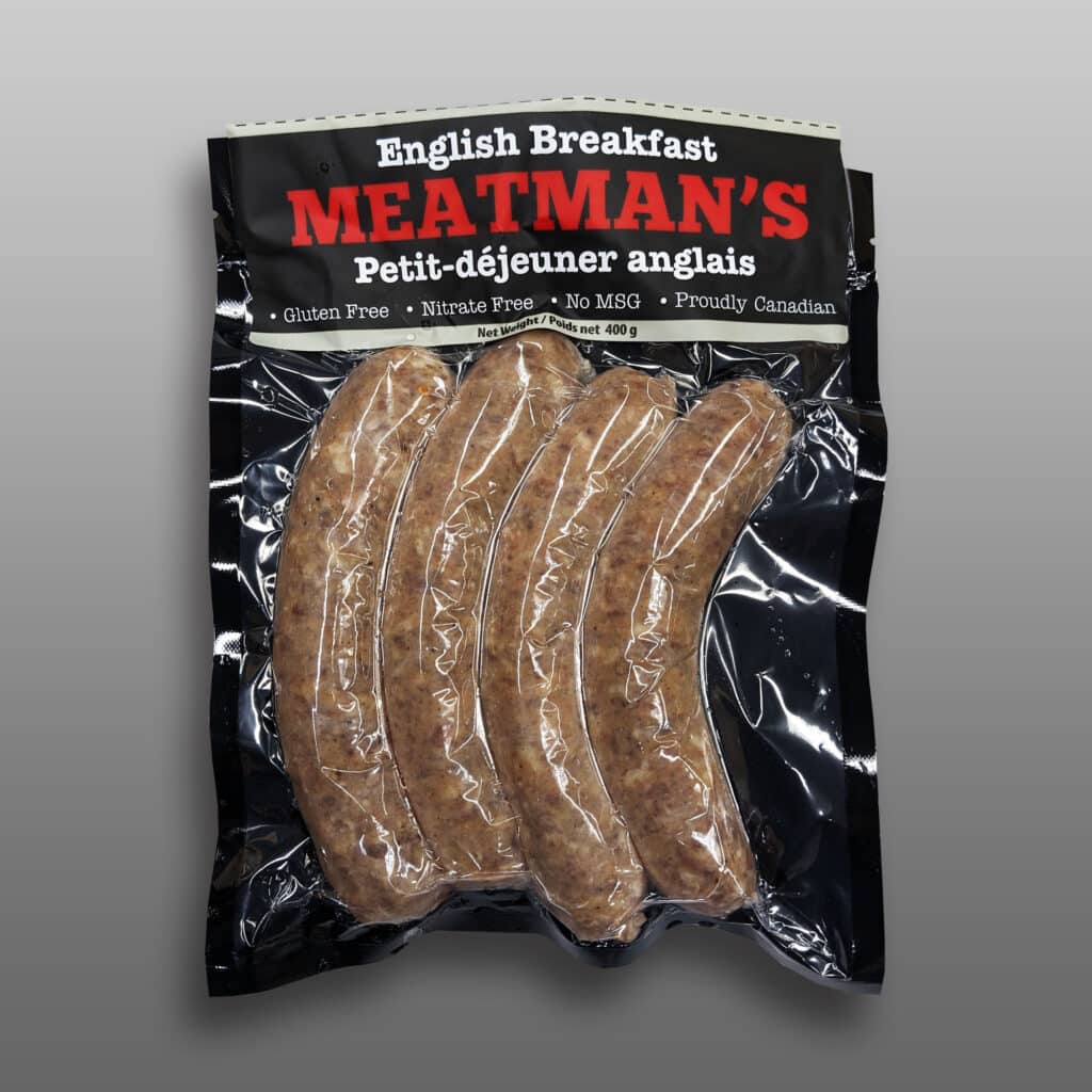 English Breakfast Sausages Product Photo