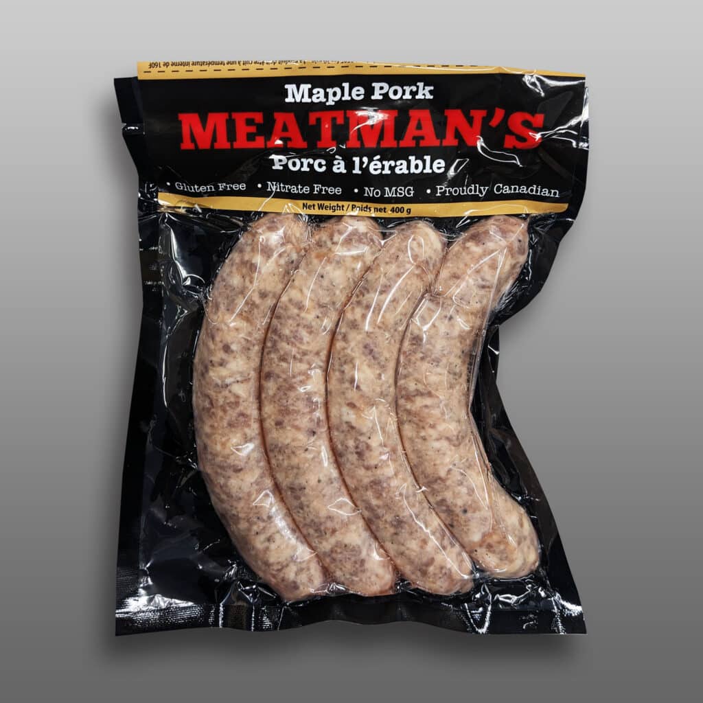 Maple Pork Sausages Product Photo
