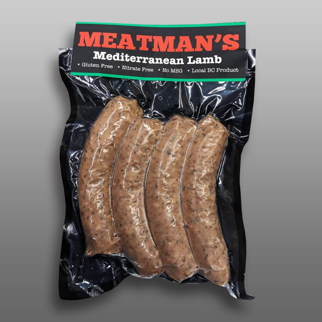 Mediterranean Lamb Sausages Product Photo